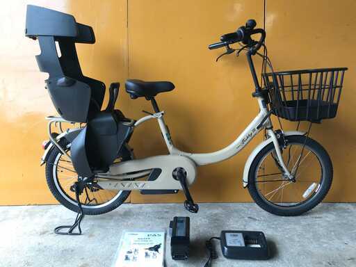 福岡）福岡市東区より　電動アシスト自転車　YAMAHA  PASS Babby　un SP  ﾘﾔﾁｬｲﾙﾄﾞｼｰﾄ標準装備ﾓﾃﾞﾙ　2022年　小傷程度の美品