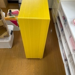 三段カラーボックス　キャスター付き　美品😊 − 熊本県