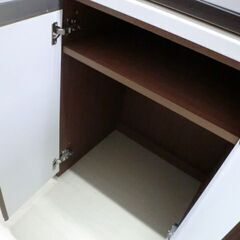 ジモティ来店特価!!! キッチンカウンター ニトリ ダークブラウン J-714