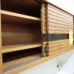 ジモティ来店特価!!!　レンジボード　河口家具　ナチュラルブラウン　J-716