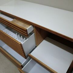 ジモティ来店特価!!!　レンジボード　河口家具　ナチュラルブラウン　J-716