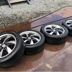 【お話中】ハイエース、キャラバンに17インチ　アルミタイヤセット