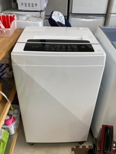 ◼️【中古品】2021年製 アイリスオーヤマ  IAW-T602E 洗濯機 6.0ｋｇ