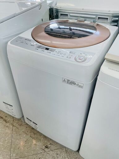 SHARP(シャープ) 10kg洗濯機 ⭐定価￥109,800⭐ ES-GV10B 2018年 ブラウン
