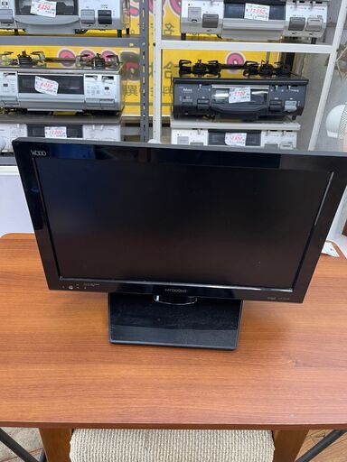 【リサイクルショップどりーむ鹿大前店】No.2349　TV　テレヴ　HITACHI　日立　19型　液晶テレビ　L19-H07(B)　リモコン無し(´;ω;｀)　2011年製(^^)/