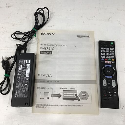 22K446 ジ6 SONY ソニー 液晶テレビ BRAVIA ブラビア KJ-32W730C 32V型 フルHD 中古