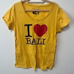 パロディTシャツ　ILOVE BALI Lサイズ