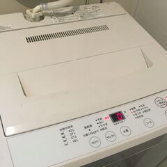 無印良品／三洋電機・縦型洗濯機4.5kg【8/21(日)までの引...