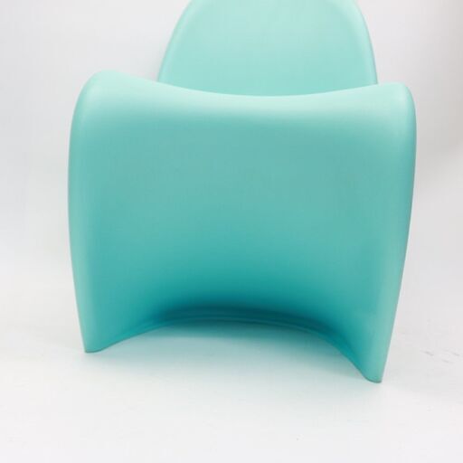 109) 【美品】 Vitra ヴィトラ Panton Chair パントンチェア Junior ジュニア ライトブルー 背面文字入り 正規品