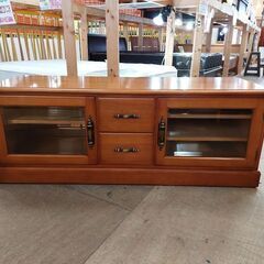 横浜ダニエル　引出付ローボード　クラシック家具　【愛品倶楽部柏店】