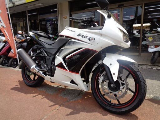 NO.4414　Ｎｉｎｊａ２５０Ｒ（ニンジャ２５０Ｒ） 水冷４サイクル２気筒エンジン　ＦＩ車　ホワイト＆ブラック　☆彡