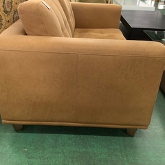 家具ならトレファク吉川店！！ 2人掛けソファー RELAX FORM キャメル 