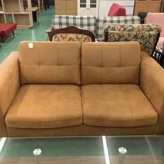 家具ならトレファク吉川店！！ 2人掛けソファー RELAX FORM キャメル 