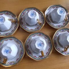 リモージュ 洋食器 C/S 6客 ティーポット シュガーポット トレイ