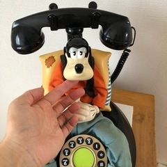 レア！アメリカ限定 GOOFY グーフィー 電話機 ヴィンテージ ディズニー