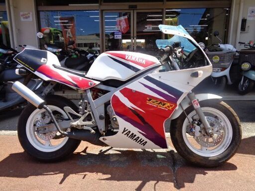 NO.4420　ＴＺＭ５０Ｒ　水冷２サイクル７．２馬力エンジン　６速ギヤ　セル付き　レッド＆ホワイト　☆彡 NO.4420 TZM50R 水冷2サイクル7．2馬力エンジン 6速ギヤ