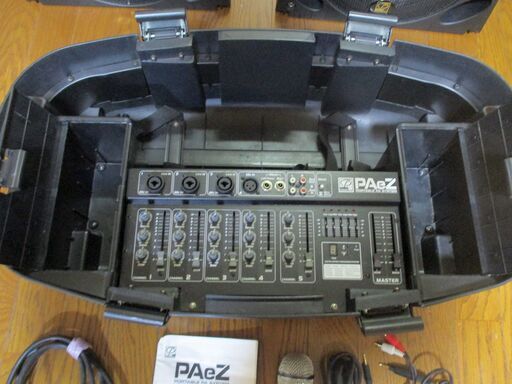 PAeZ ポータブルPAセット 最終値下げで…