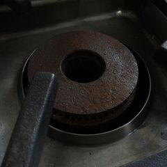 リサイクル品 卓上2口コンロ 都市ガス用 2006年製 オザキ OZ60K 現状販売保証無し N-116