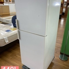 I375 ☆ 無印良品 冷蔵庫 (140L) 2ドア 2018年製 ⭐動作確認済 ⭐