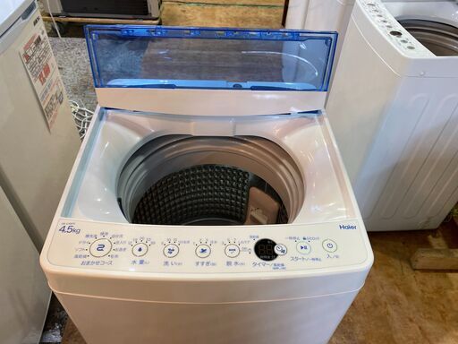 【愛品館市原店】Haier 2020年製 4.5Kg洗濯機 JW-C45FK