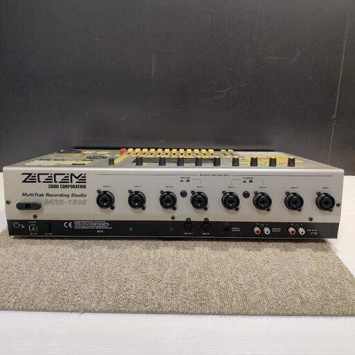 ⭕️安心保証 ZOOM マルチトラックレコーダー MRS-1608 00548 通電OK！ZOOM MRS-1608 マルチトラックレコーダー ジャンク