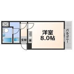 ✅家賃まで負担✅初期費用無料🎉桜井駅19分🎉単身用1Ｋ