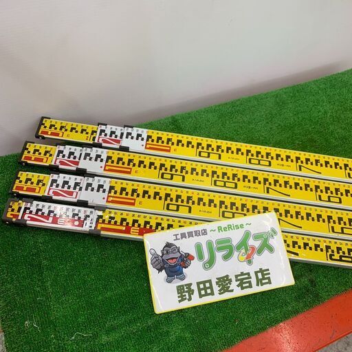 マイゾックス myzox スタッフ 3ｍ 3段 4本セット 型番不明 スタッフ 3ｍ 3段 4本セット【野田愛宕店】【店頭取引限定】【中古】IT95QTWA74QA