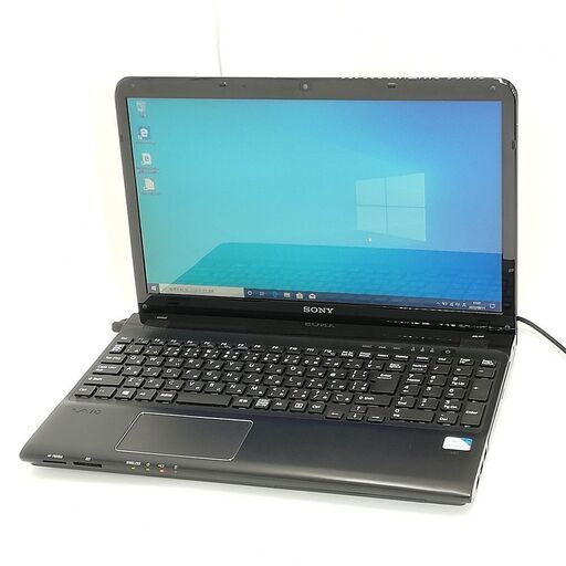 新品SSD 15.5型 ノートパソコン SONY SVE15135CJB 中古美品 Pentium 4GB 無線 Wi-Fi Webカメラ Windows10 Office 即使用可