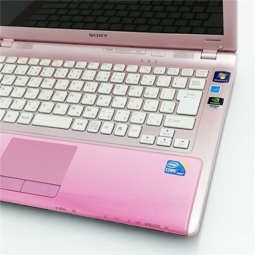 即使用可 14型 ピンク ノートパソコン SONY VPCCW28FJ 美品 Core i3 即使用可 14型 ピンク ノートパソコン SONY VPCCW28FJ 美品 Core i3
