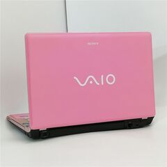 即使用可 14型 ピンク ノートパソコン SONY VPCCW28FJ 中古美品 Core i3 4GB DVDマルチ 無線 Webカメラ Windows10 Office 即使用可 14型 ピンク ノートパソコン SONY VPCCW28FJ 中古美品 Core
