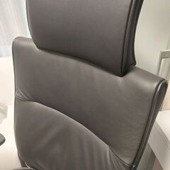 KOKUYO Punto ハイバックチェア 革張り ヘッドレスト付