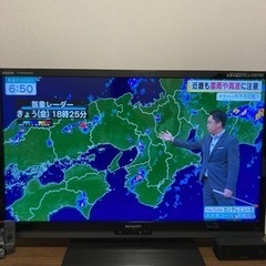sharp40v液晶テレビ　