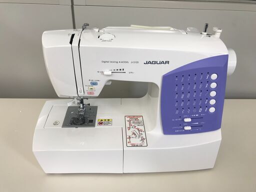 【美品】コンピューター電子ミシン「JAGUAR」基本送料無料