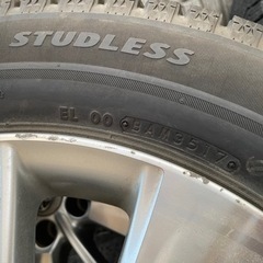 トヨタ純正アルミ スタッドレスタイヤ付き 約7分山