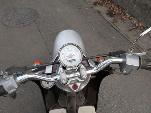 ビーノ オマケ保険付 ブラウン 2スト Gロック付き 原付 ヤマハ SA10J