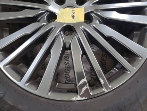 E52 エルグランドアーバンクロム 純正18インチホイール スタッドレス付き