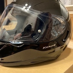 ヘルメット カブト カムイⅲ ブラックメタリック
