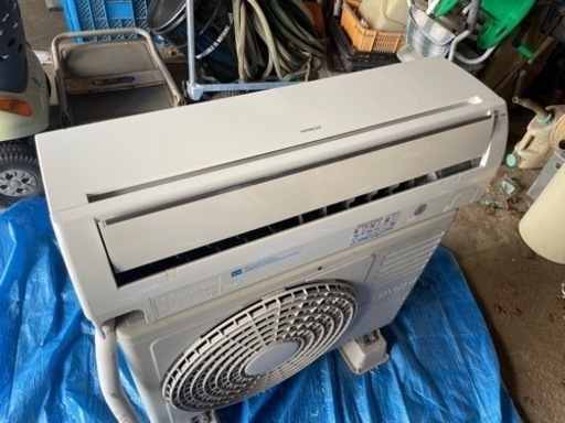 ☆中古　【引取り限定】日立　HITACHI RAS-ASN22B日立ルームエアコン