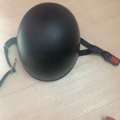 ヘルメット　原付用　ハーフ　黒　
