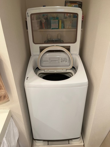 洗濯機 Like New AQUA 11kg Washing Machine + Dryer