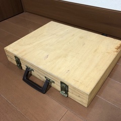 木製のアタッシュケース