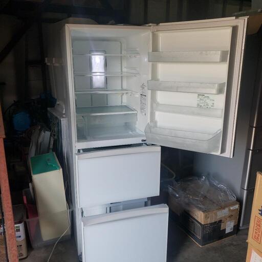 040806】♢ノンフロン冷凍冷蔵庫♢TOSHIBA(東芝)♢GR-H38SXV(ZW)♢17年