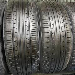 🌞185/55R15⭐工賃込み！bB、フィット、ノート、マーチ、デミオ、ベリーサ、コルト等に！バリ山！美品！ECOS！YOKOHAMA製サマータイヤ入荷しました🌞