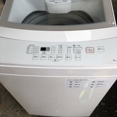 ニトリ　6kg 全自動洗濯機　NTR60 2021年製