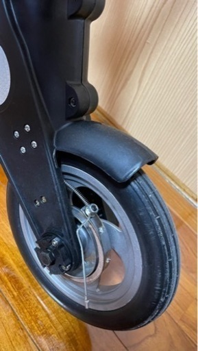 超軽量8インチ折り畳み自転車、チューブレス、ブラック 折りたたみ自転車 チューブレス 軽量 折りたたみ 自転車 超軽量