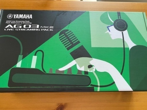 YAMAHA AG03 mk2 LSP \u0026 マイクアーム