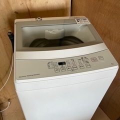 【中古】ニトリ洗濯機6kg