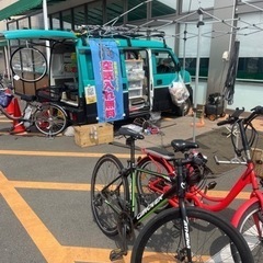 自転車修理in小田原百貨店　次回→【栢山店未定】　