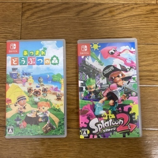 あつまれどうぶつの森　スプラトゥーン2 ニンテンドーSwitchソフト