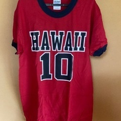 新品未使用　ハワイで購入したTシャツ　HAWAI柄　サイズS(日...